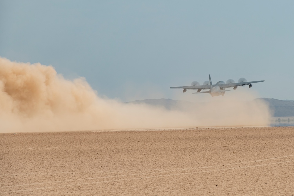 Kings of Air and Ground: 81st ERQS conducts dirt takeoffs and landings