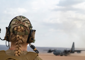 Kings of Air and Ground: 81st ERQS conducts dirt takeoffs and landings