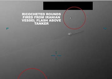 U.S. Prevents Iran from Seizing Two Merchant Tankers in Gulf of Oman