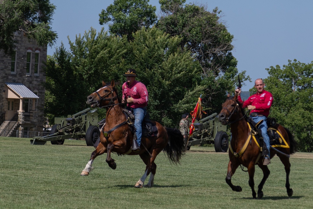 1st Infantry Division Artillery Change of Command