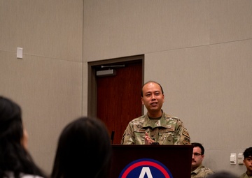 609th Air Communications Squadron conducts a change of command ceremony
