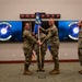 609th Air Communications Squadron conducts a change of command ceremony