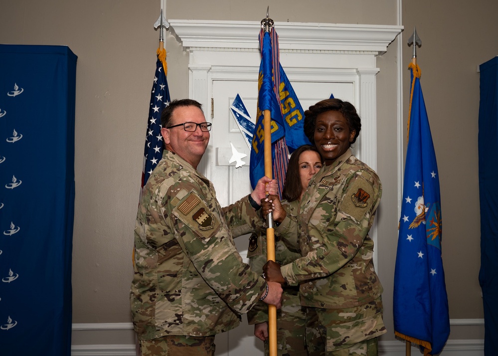 20th Force Support Squadron conducts change of command ceremony