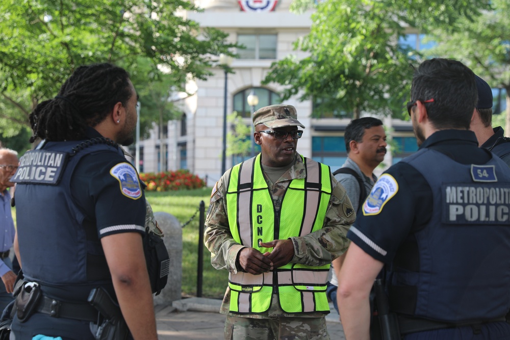 District of Columbia National Guard supports Fourth of July mission