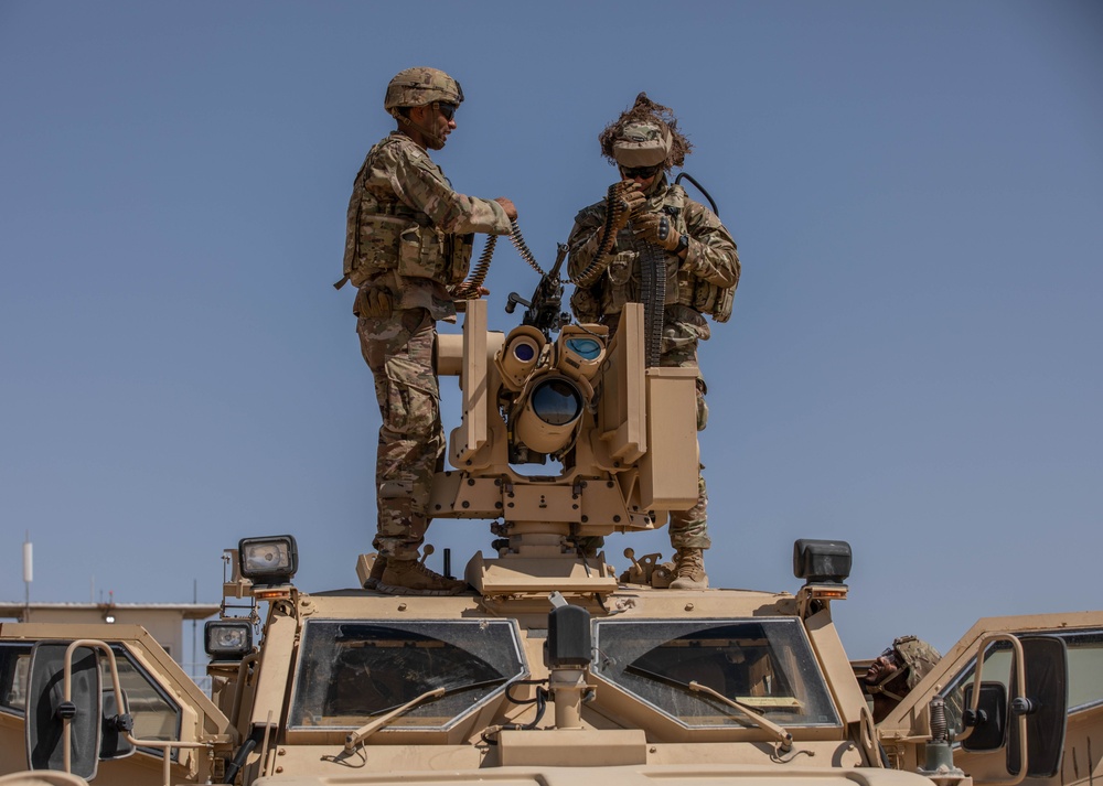 Mounted 240B Range: Sustainment Gunnery