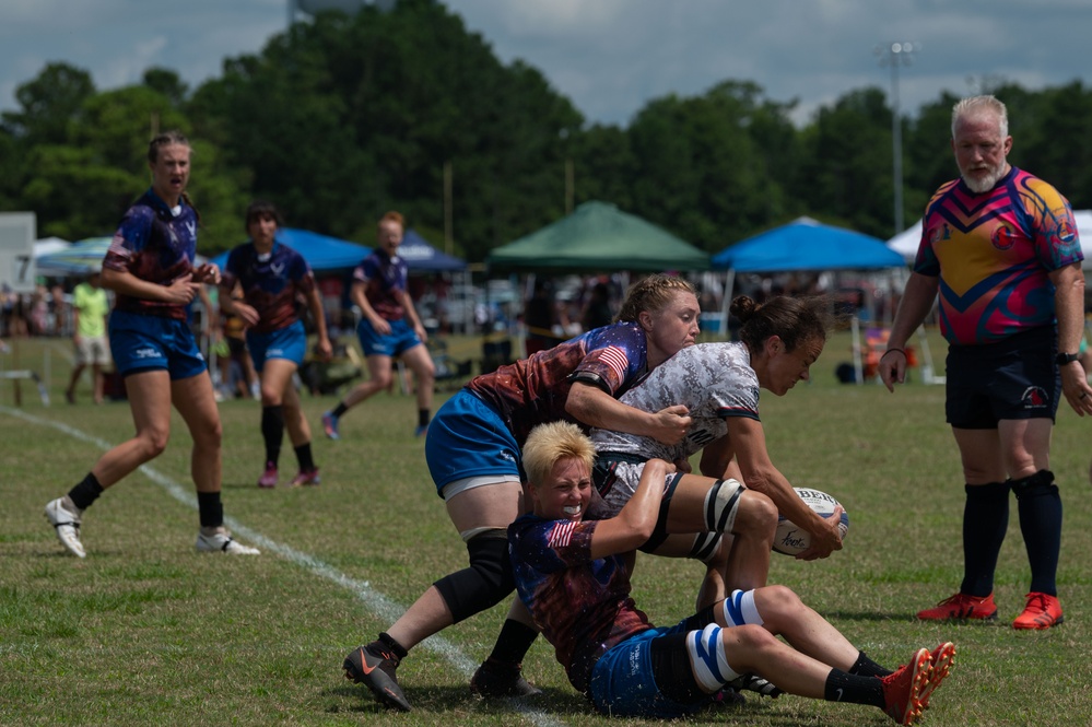 U.S. Air Force Women’s Rugby team takes home gold