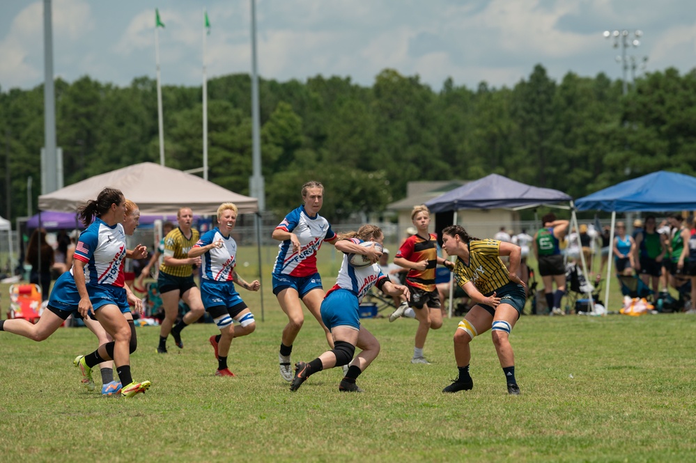 U.S. Air Force Women’s Rugby team takes home gold