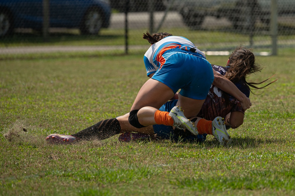 U.S. Air Force Women’s Rugby team takes home gold