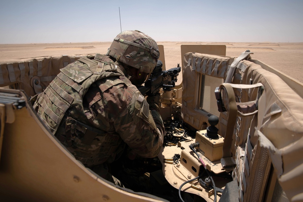 Mounted 240B Range: Sustainment Gunnery