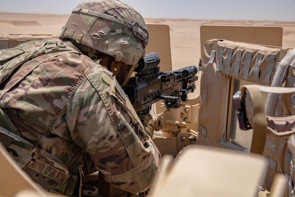 Mounted 240B Range: Sustainment Gunnery