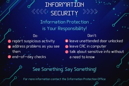 Information Protection is everyone’s responsibility
