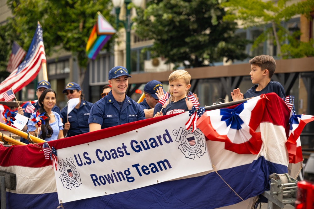 Coast Guard participates in the Alameda Independence Day Parade