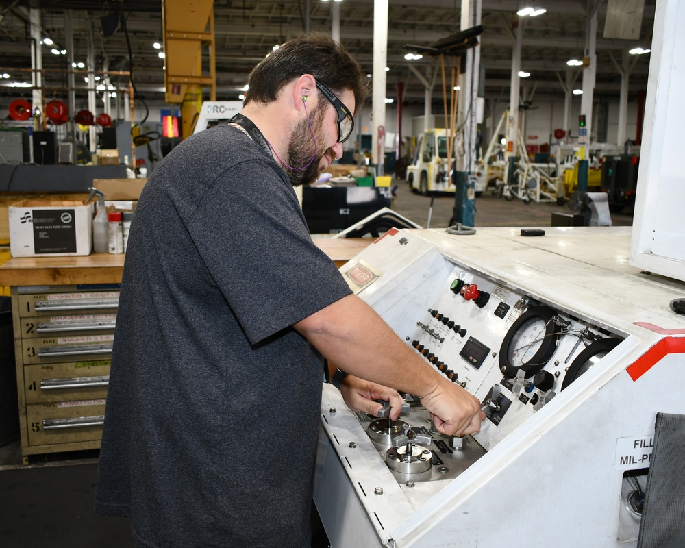 FRCE ground support shop equips aircraft lines for success