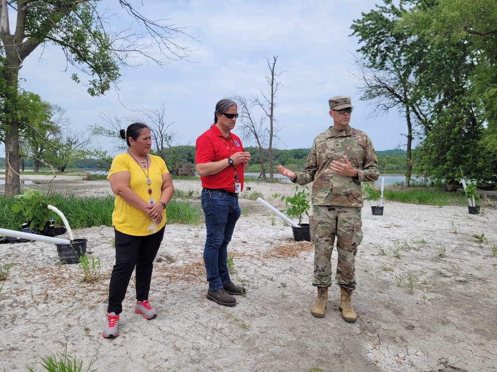 Corps celebrates completion of the first Tribal Partnership Program project in the Mississippi Valley Division