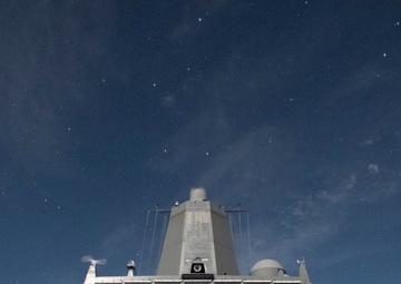 USS New York Sails through Bermuda Triangle