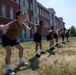 Recruits physically train at Recruit Training Command