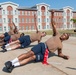 Recruits physically train at Recruit Training Command