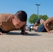 Recruits physically train at Recruit Training Command