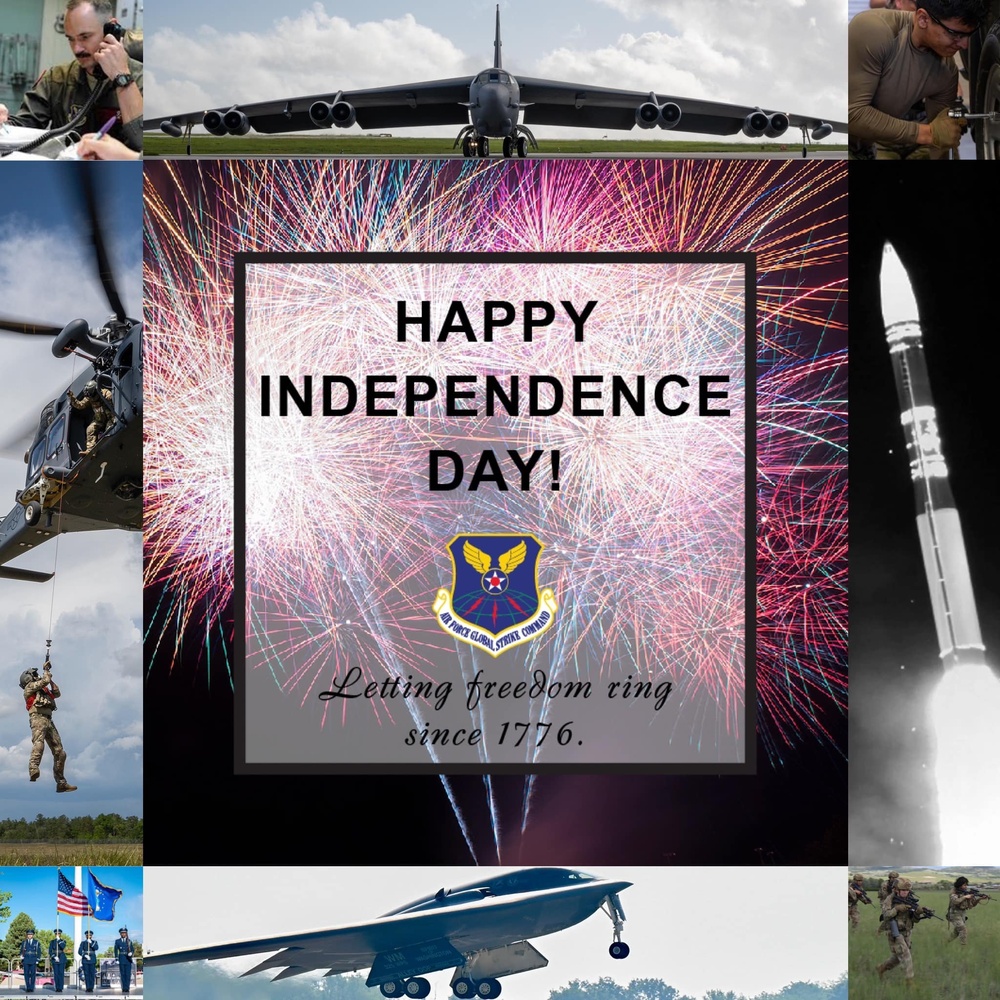 AFGSC celebrates Independence Day
