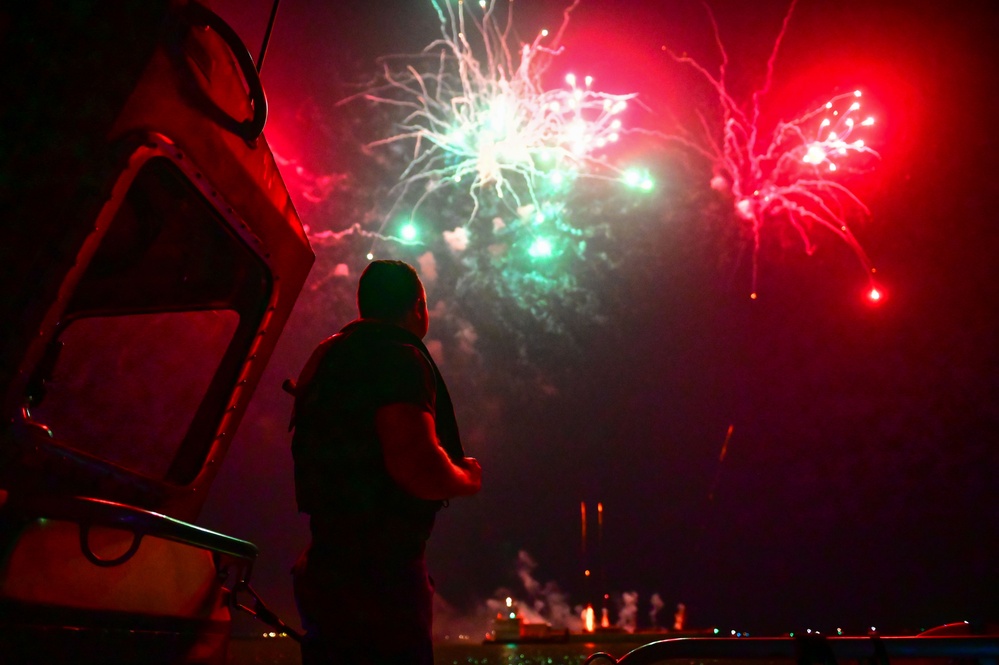 Station Little Creek provides safety zone for Independence Day 2023 celebrations