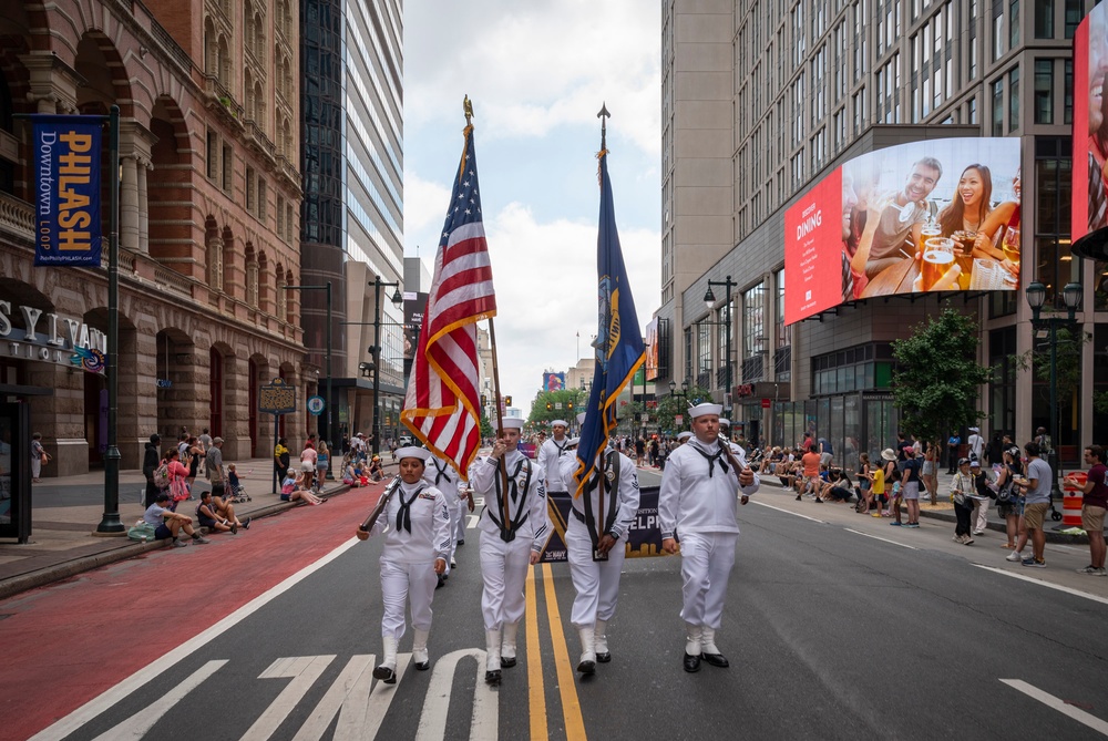 NTAG Philadelphia Sailors participate in Philadelphia Independence Day Parade