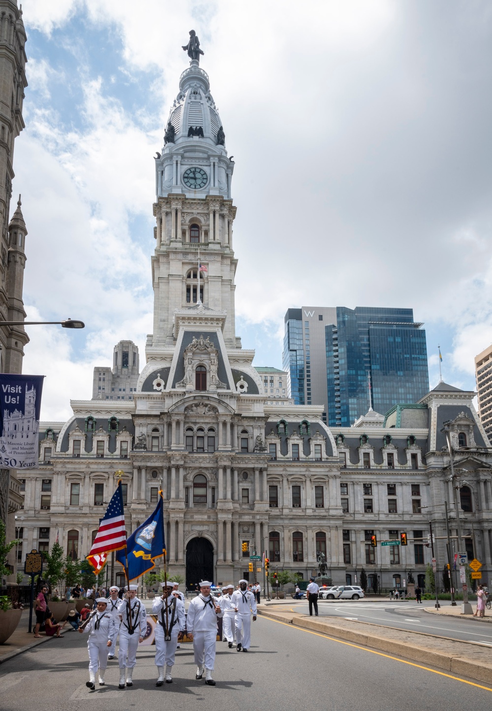 NTAG Philadelphia Sailors participate in Philadelphia Independence Day Parade