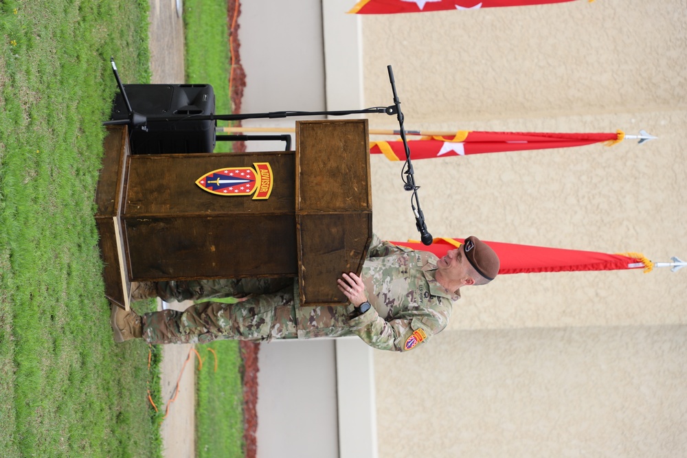 2d Security Forces Assistance Brigade Change of Command