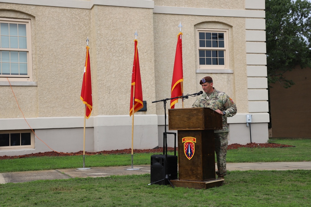 2d Security Forces Assistance Brigade Change of Command