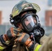 Selfridge Firefighters Train in Realistic Scenarios Inside Hangar Under Demolition.