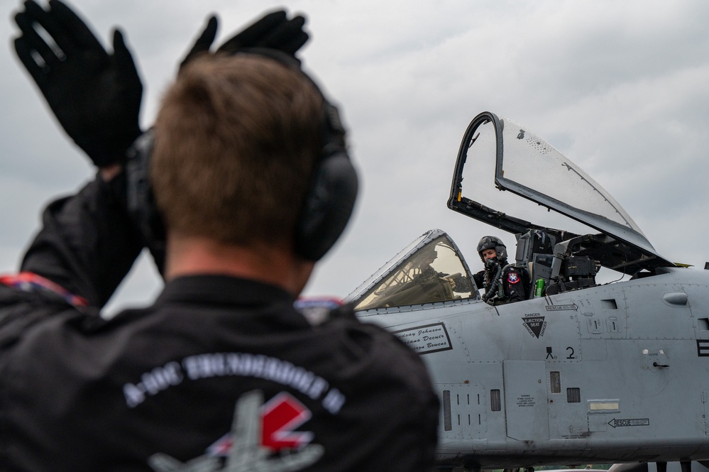Red White and Blue air show 2023