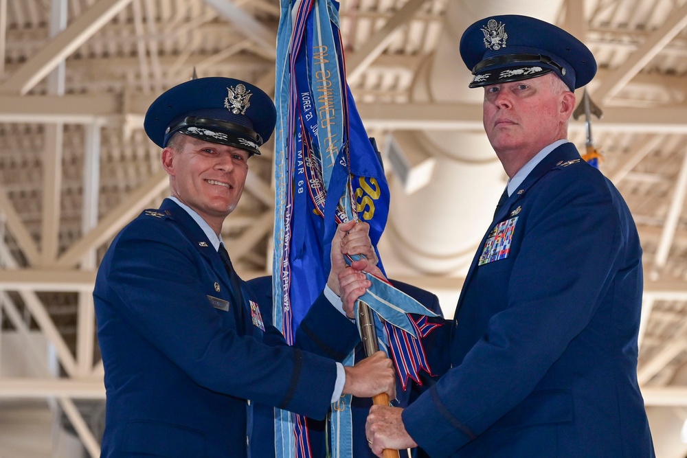 49th MSG change of command