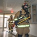 Selfridge Firefighters Train in Realistic Scenarios Inside Hangar Under Demolition.