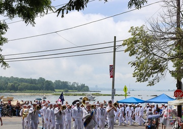 Navy Band Northeast Marching Band