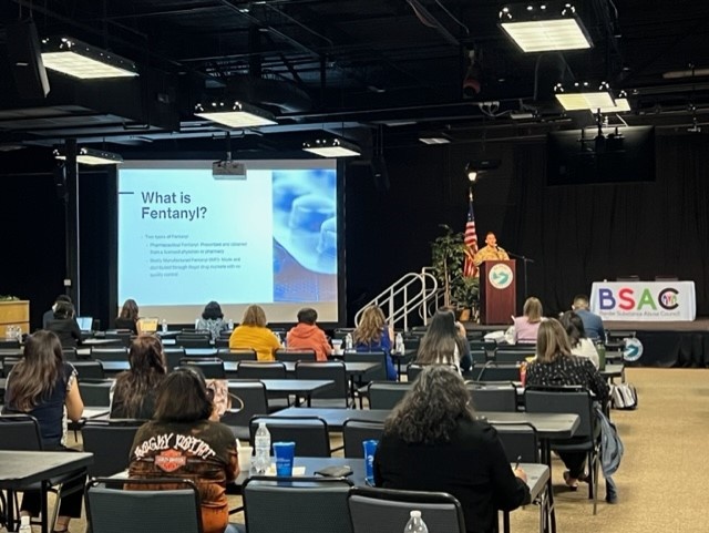 Texas Counterdrug speaks at annual Border Substance Abuse Council Summit 2023