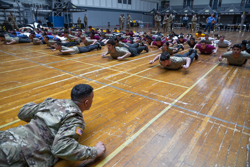 2023 Connecticut Army National Guard JROTC Physical Fitness Challenge