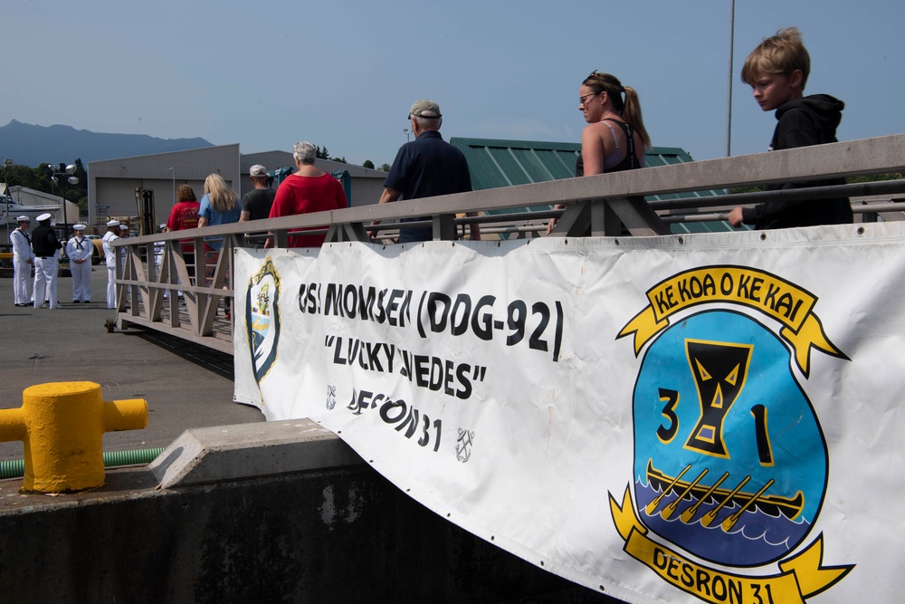 Sailors Celebrate Fourth of July in Port Angeles