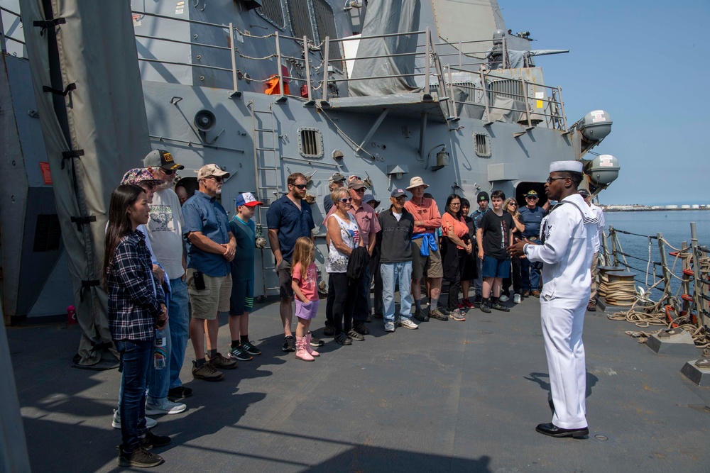 Sailors Celebrate Fourth of July in Port Angeles