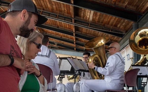 Sailors Celebrate Fourth of July in Port Angeles