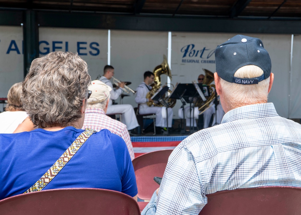 Sailors Celebrate Fourth of July in Port Angeles