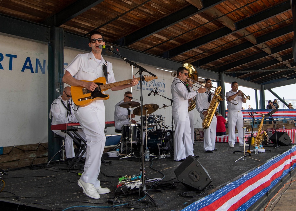 Sailors Celebrate Fourth of July in Port Angeles