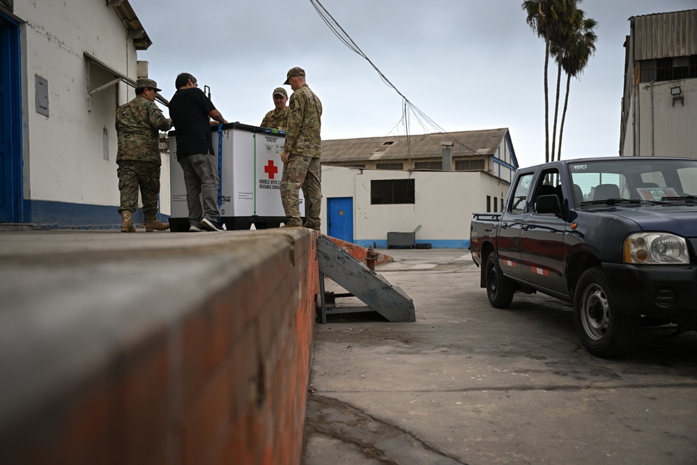 Airmen Load Medical Supplies During Resolute Sentinel 23