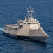 USS Canberra (LCS 30) At Sea