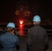 Abraham Lincoln Sailors and their families celebrate Fourth of July