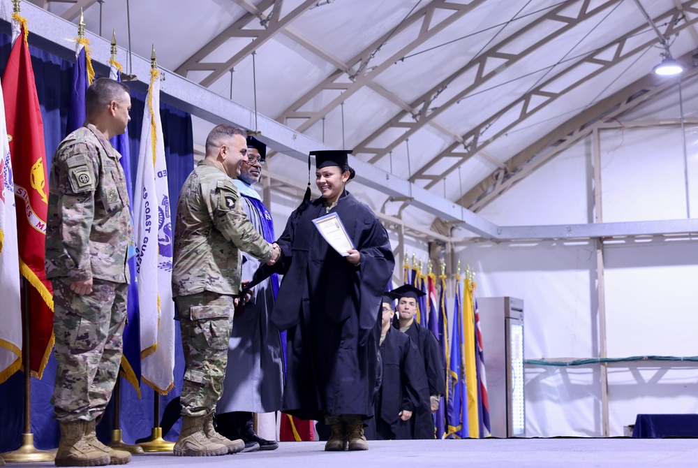 Area Support Group – Kuwait, College Graduate Recognition