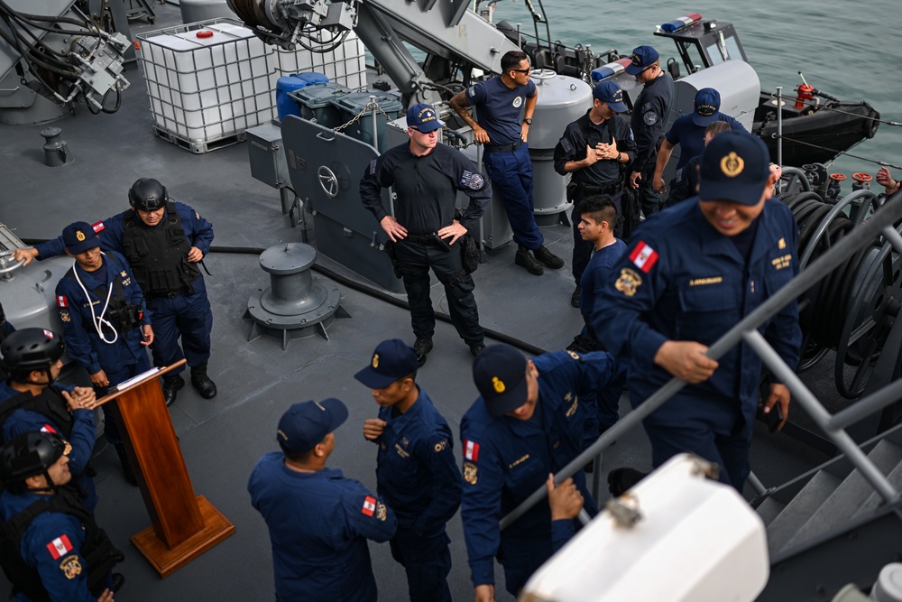 Coast Guard Members Conduct Training During Resolute Sentinel 23