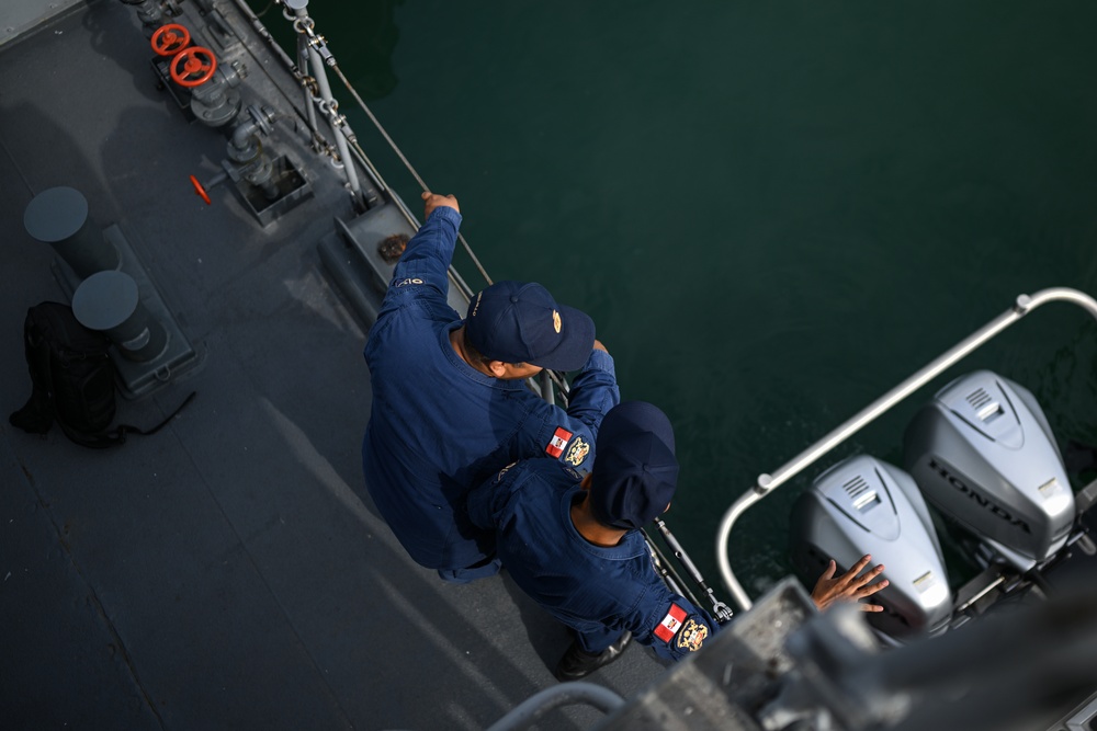 Coast Guard Members Conduct Training During Resolute Sentinel 23