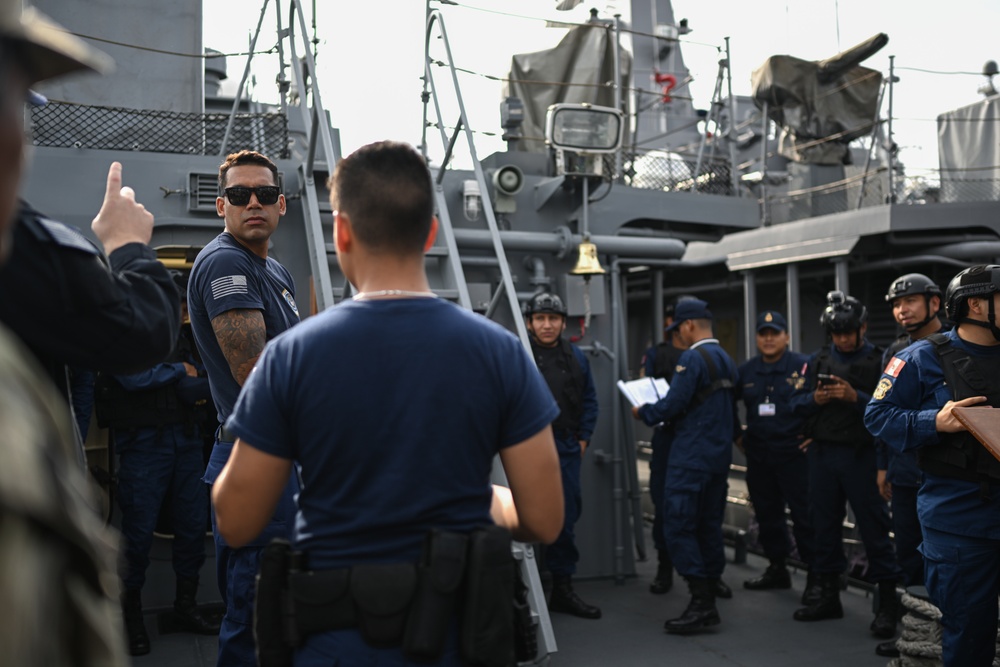 Coast Guard Members Conduct Training During Resolute Sentinel 23