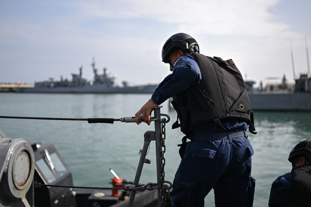 Coast Guard Members Conduct Training During Resolute Sentinel 23