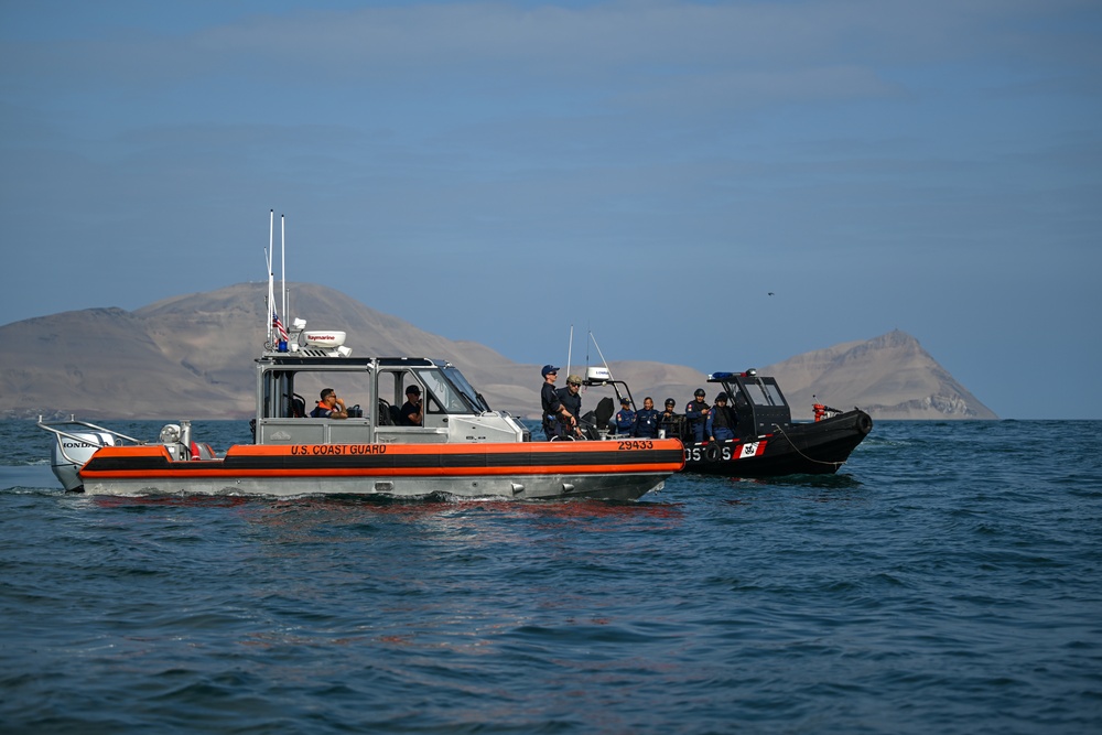 Coast Guard Members Conduct Training During Resolute Sentinel 23