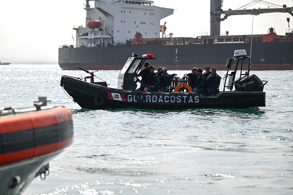 Coast Guard Members Conduct Training During Resolute Sentinel 23